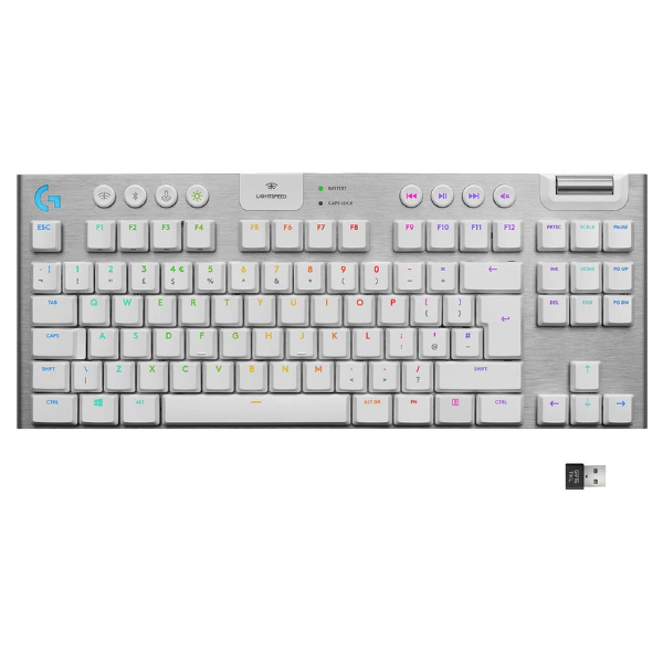 Logitech G915 TKL Mechanical Gaming Keyboard GL Tactile Lightspeed Wireless RGB - DokanTech #