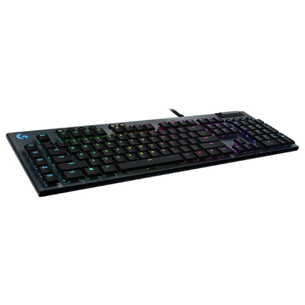 Logitech G815 RGB mechanical gaming keyboard GL Tactile – front view