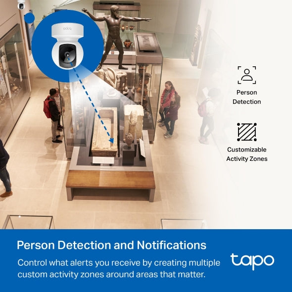 TapoC202PanTiltHomeSecurityCamera-White-Features  4 -DokkanTech