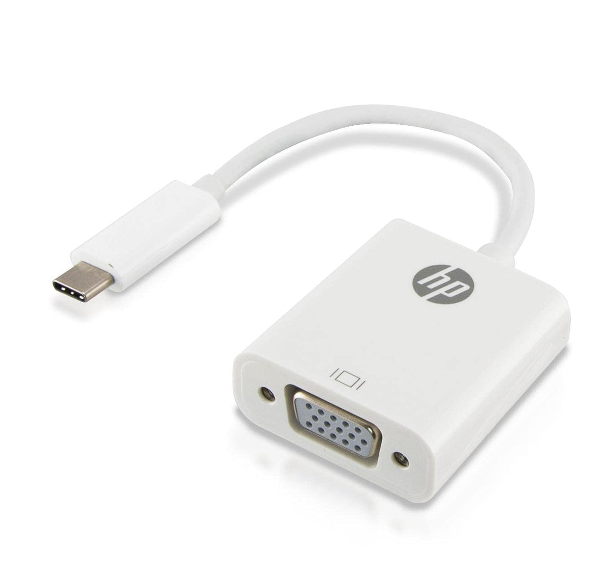 HP USB-C To VGA Adapter White