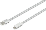 HP Pro Micro USB Charge & Sync 2M Braided Cable