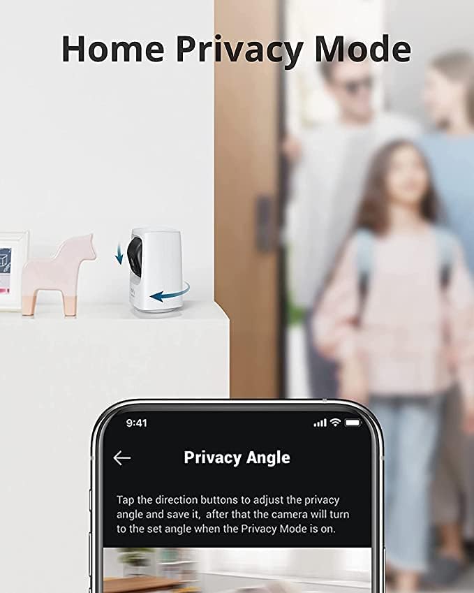 Eufy Anker Solo IndoorCam Mini 360° 2K Security Camera with HD Quality