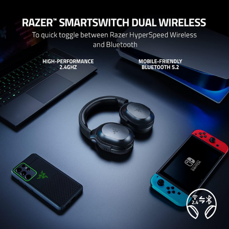 DokanTech #-Razer Barracuda X - Wireless Gaming & Mobile Headset with Bluetooth 5.0
