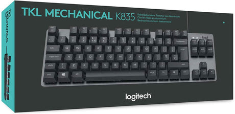 Logitech K835 TKL mechanical keyboard – USB-A cable