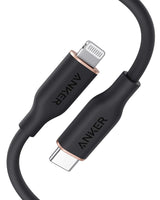 أنكر باور لاين III تدفق USB-C مع موصل Lightning 6 قدم / 1.8 متر A8663H11 