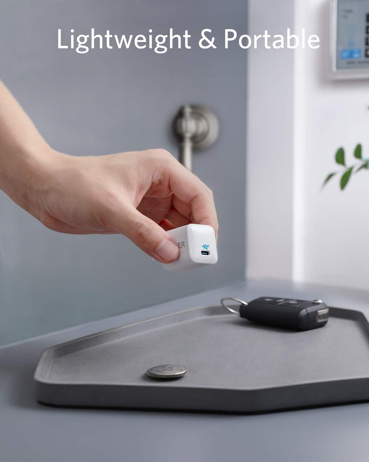 Anker 511 Nano 20W USB-C Fast Charger Adapter A2633 – White