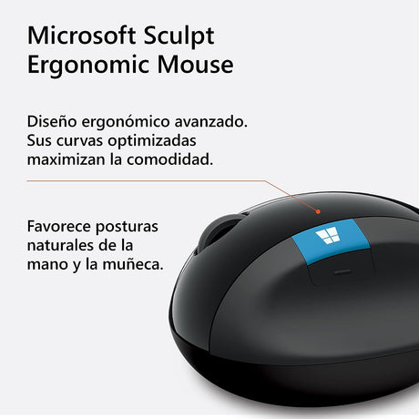 Microsoft Sculpt ergonomic mouse – in hand lifestyle
