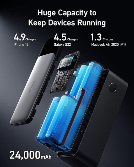 Anker 737 Power Bank – compact design for size
