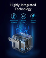 Anker 511 Nano 20W USB-C Fast Charger Adapter A2633 – White