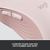 Logitech Signature M650 L Right Full Size Wireless Mouse - For Large Sized Hands, Multi-Device, Silent Clicks, Customizable Side Buttons, Bluetooth, for PC/Mac - DokanTech #