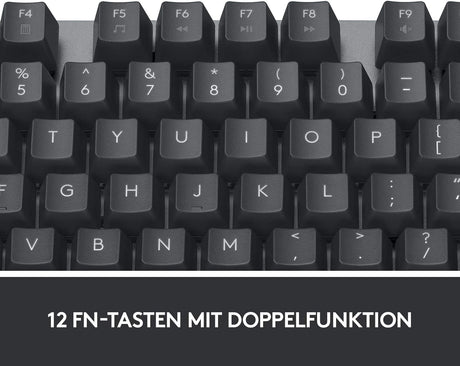 Logitech K835 TKL mechanical keyboard – aluminum plate design