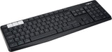 Logitech Keyboard K375S Multi Device Wireless Mobile Stand Bluetooth & UNIFY ENG