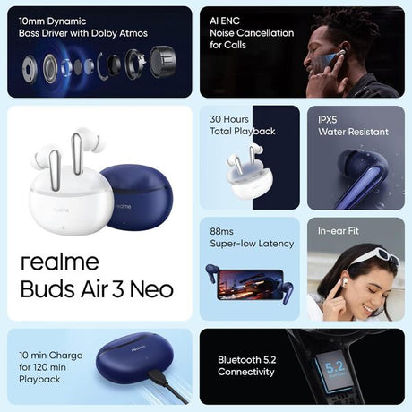 Realme Buds Air 3 Neo - DokanTech #