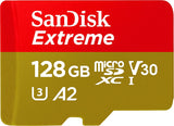 SanDisk Extreme 128 GB 190/90 MB/s Micro