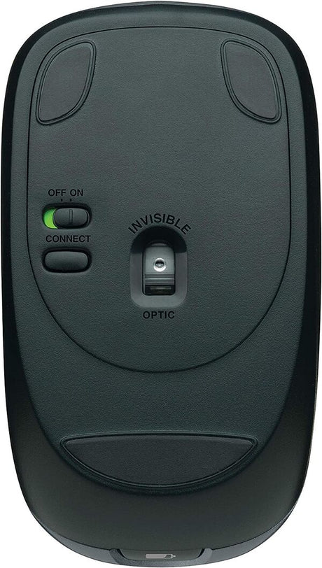 Logitech M557 Bluetooth wireless mouse – side profile