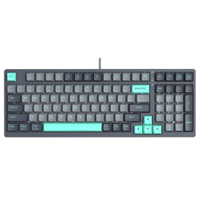 A4Tech FS300 hot-swappable mechanical keyboard Panda Rock Snorkel – front view