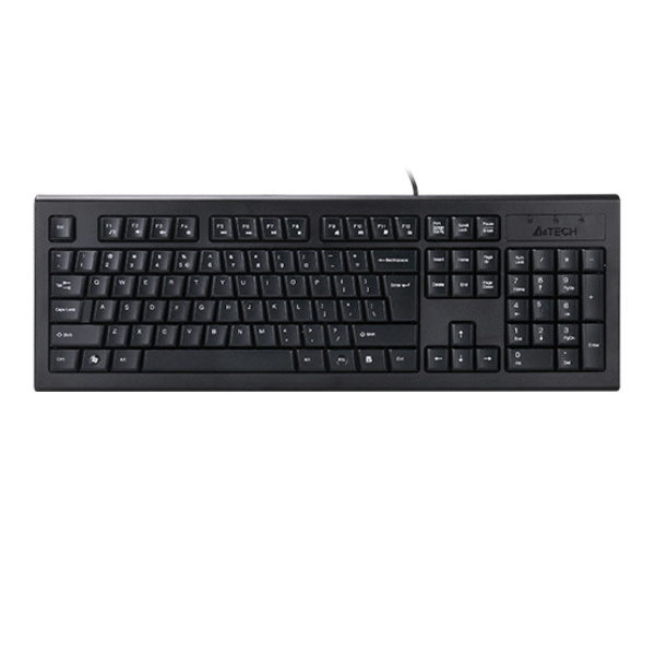 A4Tech KRS-85 USB Keyboard – Ergonomic Natural_A Design with FN Hotkeys-Dokkantech