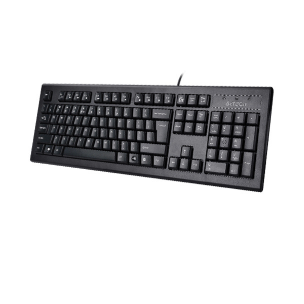 A4Tech KRS-85 USB Keyboard – Ergonomic Natural_A Design with FN Hotkeys-Dokkantech