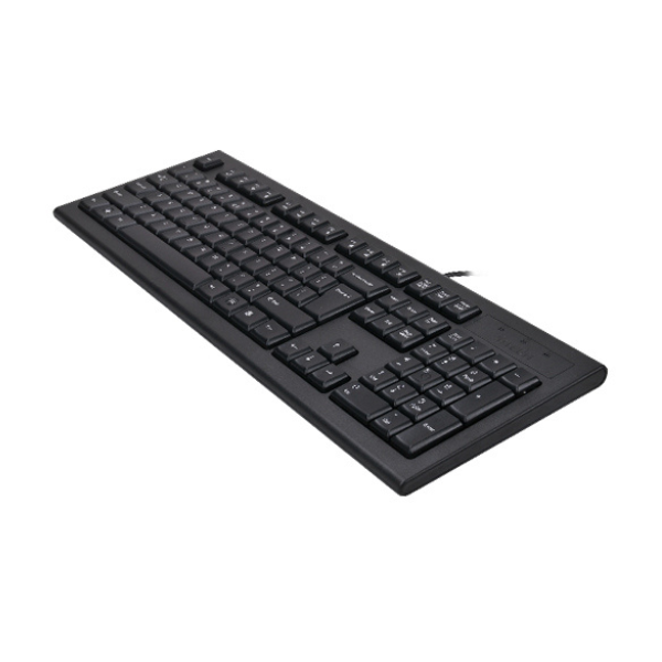 A4Tech KRS-85 USB Keyboard – Ergonomic Natural_A Design with FN Hotkeys-Dokkantech