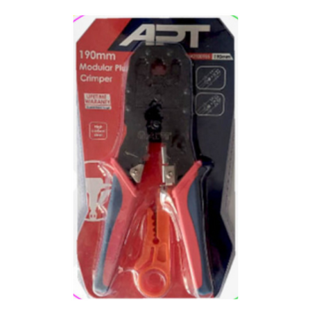 APT modular plug crimping tools – in use