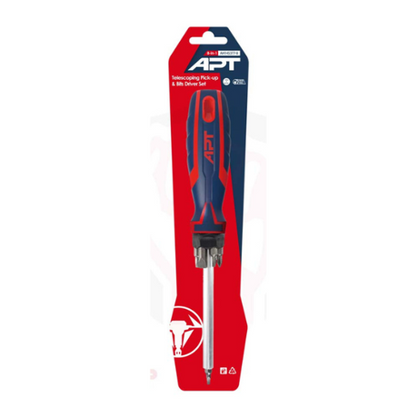 APT telescopic screwdriver color handle – front view