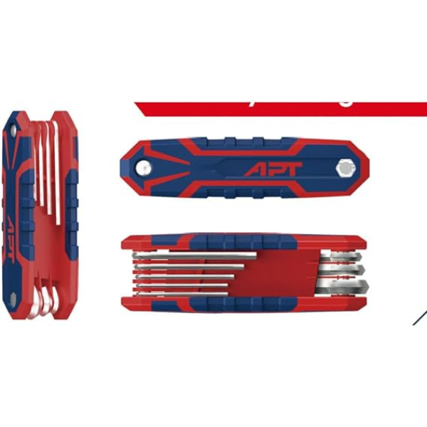 APT Allen Key Folding Set 2-2.5-3-4-5-6-8 (AH511501_7 ) - DokanTech #