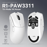 ATTACKSHARKR1Tri-ModeWirelessGamingMouse_PAW3311SuperlightWhiteSensor-DokkanTech