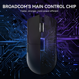 ATTACKSHARKX11WirelessGamingMousewithChargingDockBlackChip-DokkanTech