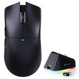 ATTACKSHARKX11WirelessGamingMousewithChargingDockBlackMain-DokkanTech