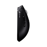 ATTACKSHARKX3Tri-ModeWirelessGamingMouse_PixArtPAW3395SuperlightBlackLeftView-DokkanTech