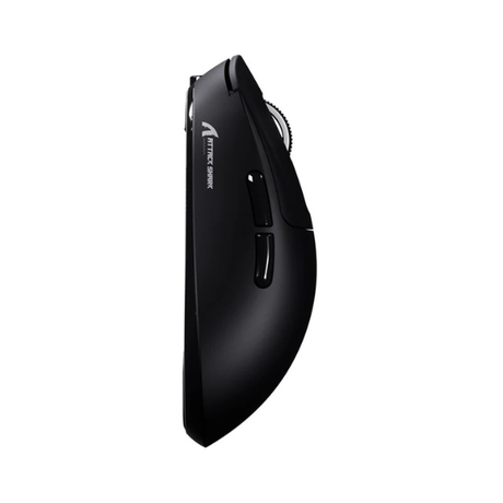 ATTACKSHARKX3Tri-ModeWirelessGamingMouse_PixArtPAW3395SuperlightBlackLeftView-DokkanTech