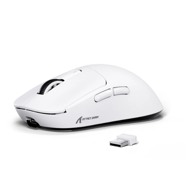 ATTACKSHARKX3Tri-ModeWirelessGamingMouse_PixArtPAW3395SuperlightWhiteMain-DokkanTech