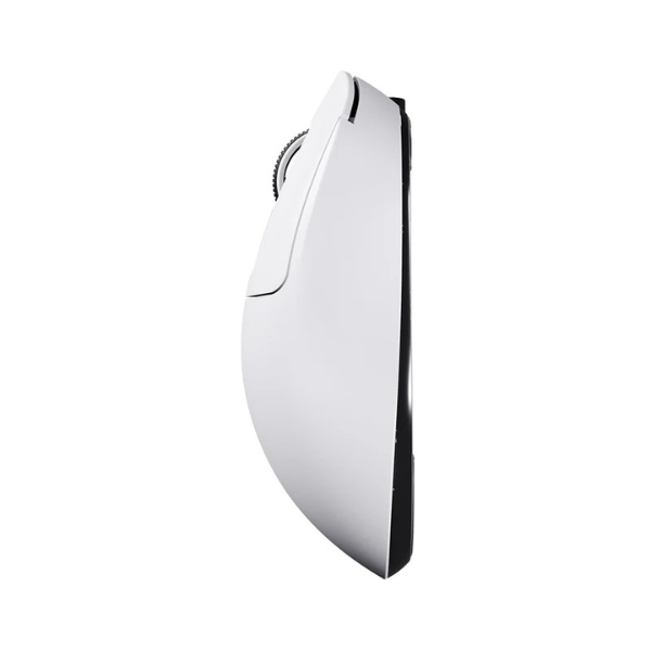 ATTACKSHARKX3Tri-ModeWirelessGamingMouse_PixArtPAW3395SuperlightWhiteRightView-DokkanTech