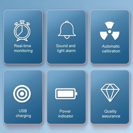Air quality monitor – temperature and humidity