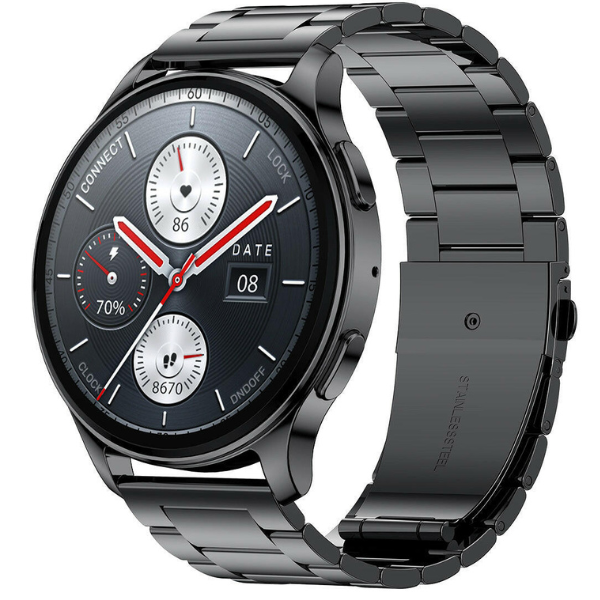 Amazfit Pop 3R smartwatch AMOLED health tracking – front view