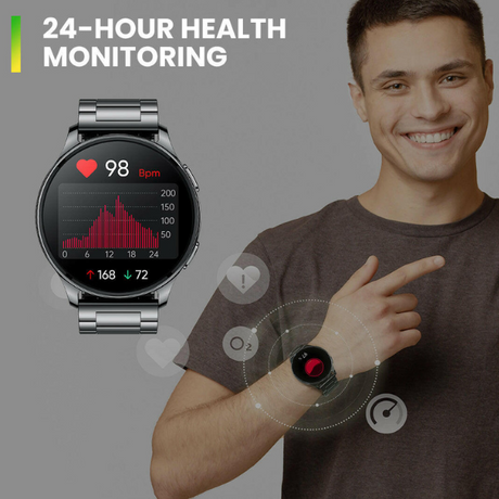 DokkanTech_Amazfit Pop 3R Smartwatch with AMOLED Display and Health Tracking