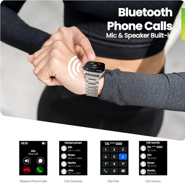 DokkanTech_Amazfit Pop 3S Smart watch Stylish Design and Advanced Health Features