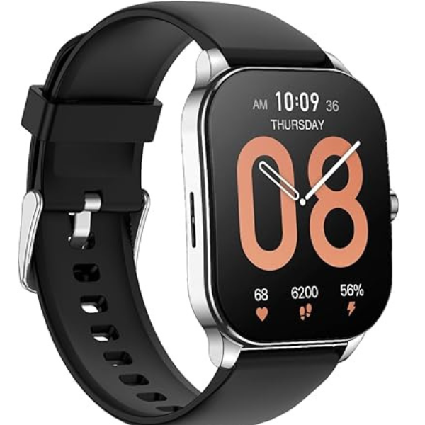 Amazfit Smart watch POP 3S, AMOLED, 12-day Battery Life, Bluetooth Calls - DokanTech #