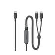 Anker 140W 2-in-1 USB-C to USB-C Cable – Dual Fast Charging | 1.2m & 1.8m | Braided Design-dokantech