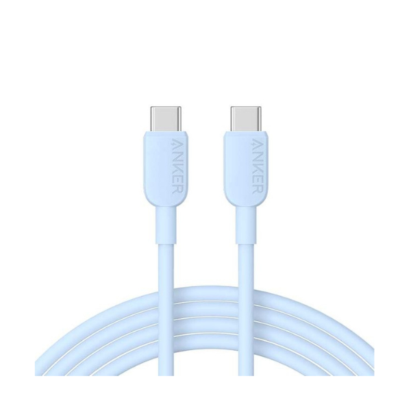 Anker 310 USB-C to USB-C Cable – 60W Fast Charging,  Lengths(3ft & 6ft)-dokantech#