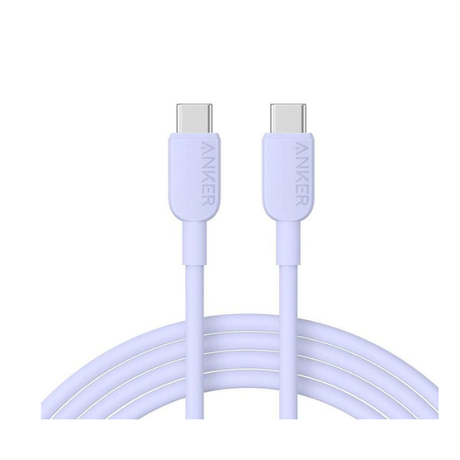 Anker 310 USB-C to USB-C Cable – 60W Fast Charging,  Lengths(3ft & 6ft)-dokantech#