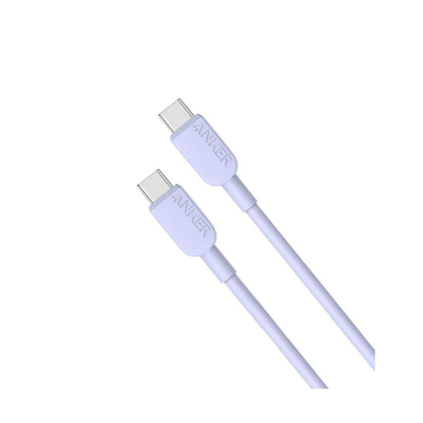 Anker 310 USB-C to USB-C Cable – 60W Fast Charging,  Lengths(3ft & 6ft)-dokantech#