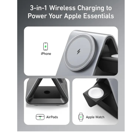 Anker737MagGo3-in-1WirelessCharger-B2599611-SilverGrey_1-Features3 -DokkanTech 