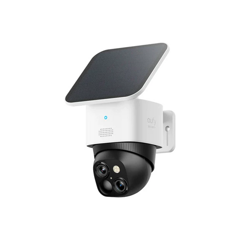 Eufy S340 SoloCam solar-powered 3K dual camera 360-degree – front view