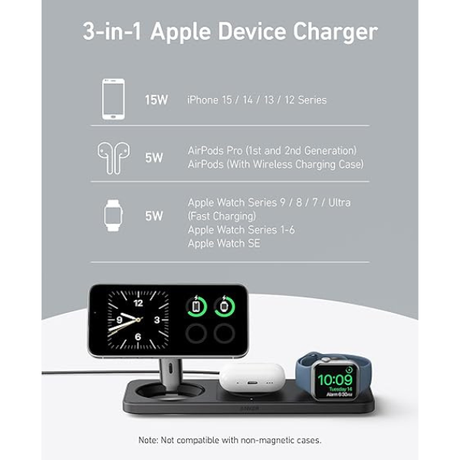 AnkerMagGo3-in-1WirelessChargingPad_15WMagSafeCharger_A25M1Black-dokantech#