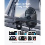 AnkerMagGoQi2WirelessCarCharger15WPadwithBuilt-InUSB-CCableSecureAttachment-DokkanTech