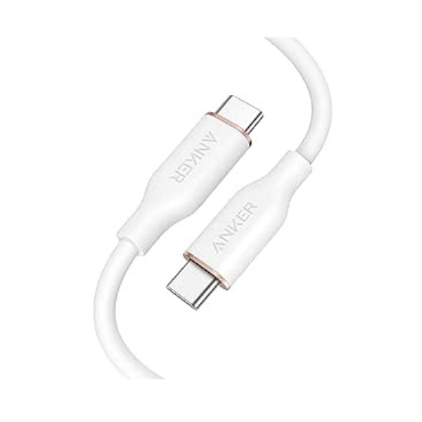 Anker PowerLine III Flow USB-C to USB-C Cable 3ft 240W (A8552)-dokantech