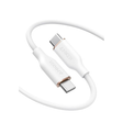 Anker PowerLine III Flow 6ft USB-C to USB-C Cable 240W – High-Speed PD 3.1, White-dokantech