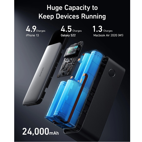 AnkerPrime737PowerBank_PowerCore_24000mAh140W-A1289-Black-Features 3-DokkanTech