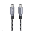 Anker Prime USB-C to USB-C 240W Cable – Durable Upcycled-Braided 3ft Black-dokantech